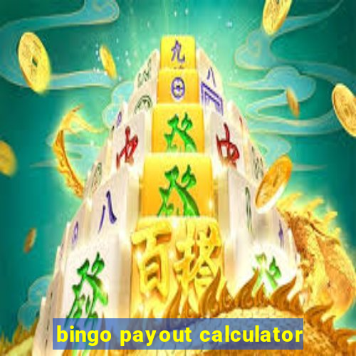 bingo payout calculator